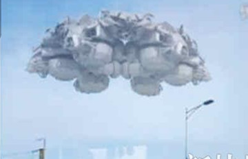 巨型UFO视频系伪造