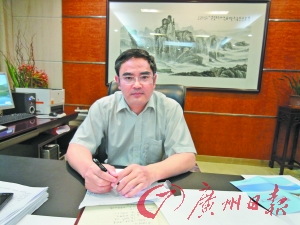 张有荣昨天接受本报记者采访。