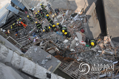 温州藤桥一抛光厂爆炸 破坏面积300平米16人受伤