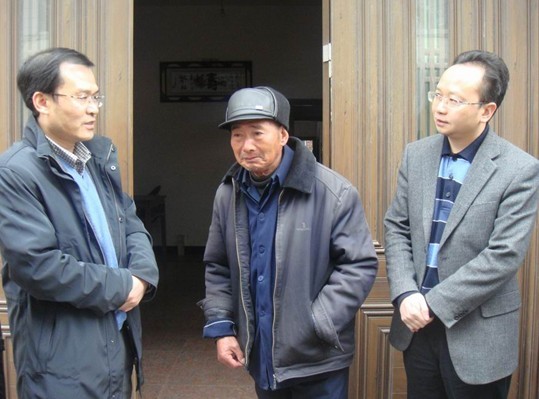 市委常委,统战部长陈作荣到泰顺县雅阳镇开展挂钩帮扶活动