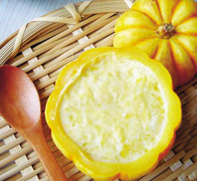 宝宝食谱 南瓜蒸蛋
