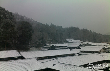 龙年新年温州飘雪