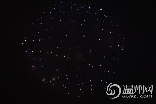 温州元宵焰火晚会 四大篇章全景呈现瓯江美景