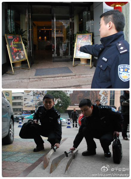 瑞安警方开枪处置暴力拒捕 评价:这枪打得好