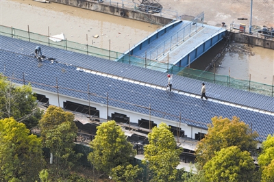 安澜轮渡候船厅 预计6月底投用