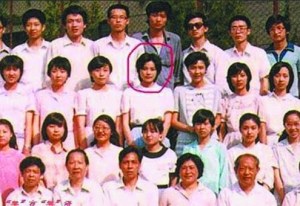 王菲厦门大学青涩照