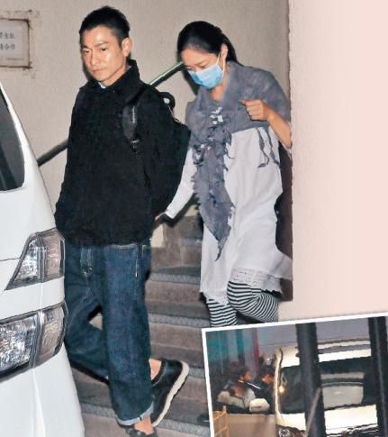 刘德华陪妻子朱丽倩做产检 为避媒体更换医生