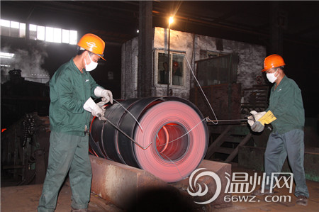 “三幫一?!甭?lián)手救扶蒼南瑞田鋼業(yè)恢復(fù)生產(chǎn)