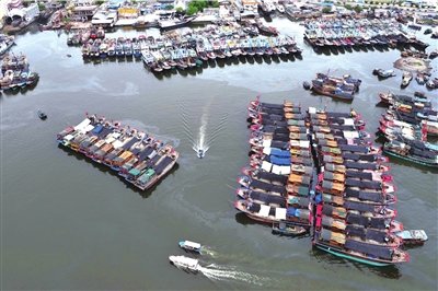 我国两艘渔政船开赴南海打击外国侵渔行为(图)