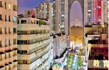 图说:蝉街试灯
