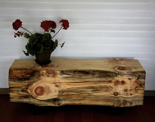 大卫斯坦的原木家具设计-+家居频道-+温州网