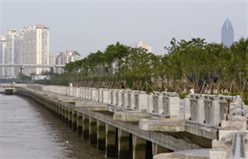 瓯江西线“外滩”
