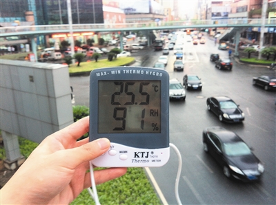 温州昨日一场豪雨“透心凉” 持续11天晴热暂歇