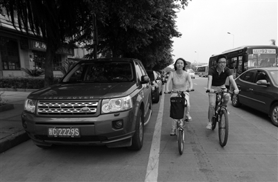 公共自行车9月启用 调查发现骑行环境堪忧