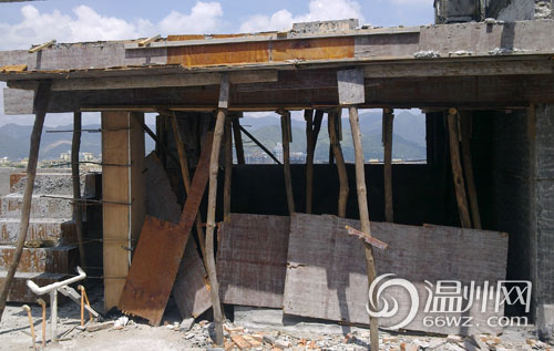 蒼南“干部違建樓”再遭舉報(bào) 部分違建回潮