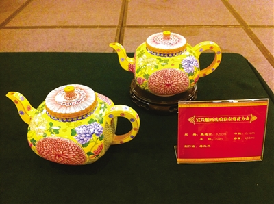 失传国粹艺术紫砂画珐琅 在温州人手里复活