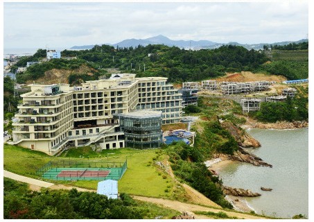 在洞头绵延起伏的海岸线上,一座五星级酒店有望实现都市人亲近大海的