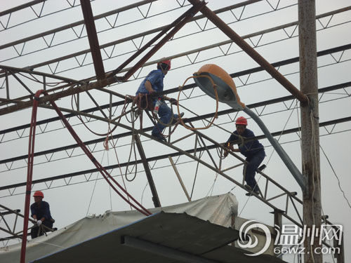 温州火车站东首拆违 为市域铁路S1线腾地