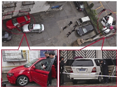 歹徒驾车拒捕撞伤民警 危急之下特警朝车开枪