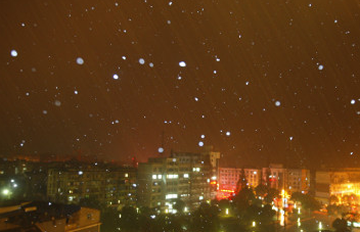 浙江今冬第一场雪