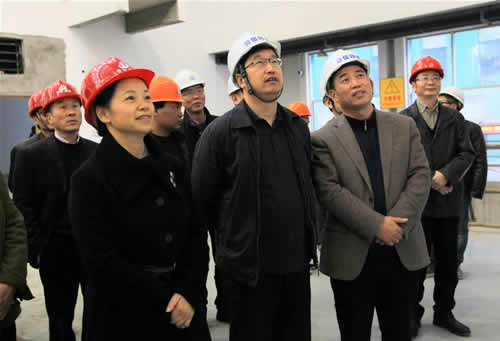 陈金彪督查职教基地及文化创意园建设