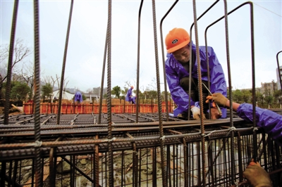 寒冬时节感受建设热情：潮汐就是“上工铃”