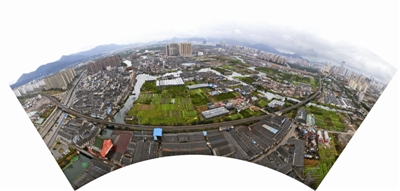 金温铁路沿线现刺眼风景 建筑垃圾废品随处可见