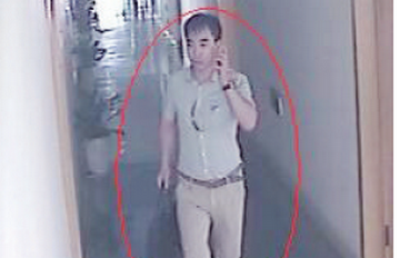 男子提着公文包佯装推销员到办公楼行窃