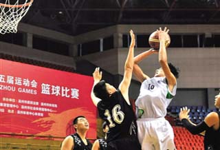 温州市运会激战正酣 青少年部鹿城队独占鳌头