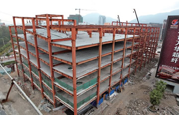 ͼ˵���������ֽṹ���峵���µ������깤