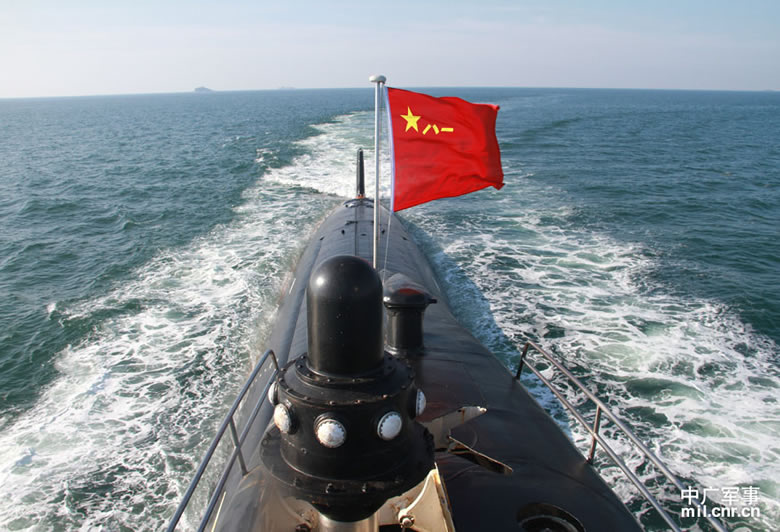 中国海军核潜艇归航全程曝光
