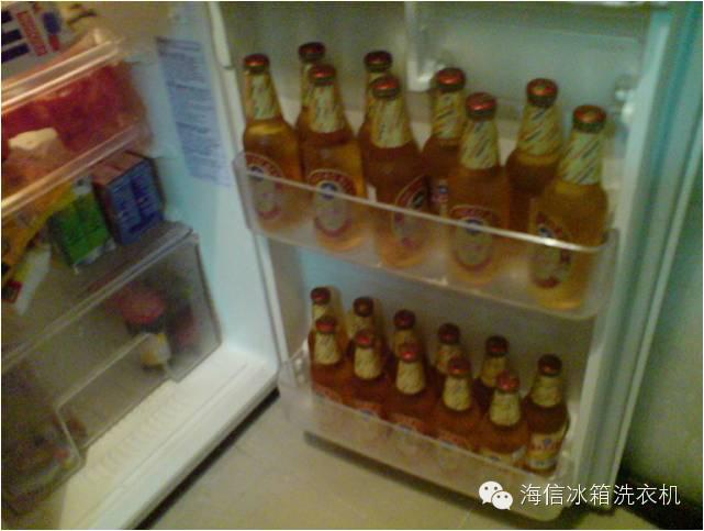 图一:放冰箱门架上的啤酒你造吗?