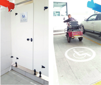 残疾人实地体验温州城市硬件设施