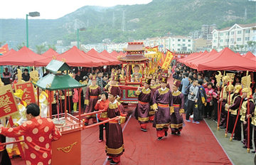 洞头妈祖平安节吹来多元时尚风