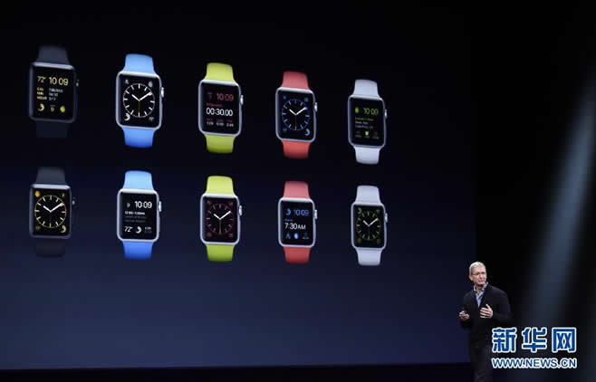 苹果企业举行2015春季发布会 Apple Watch亮相