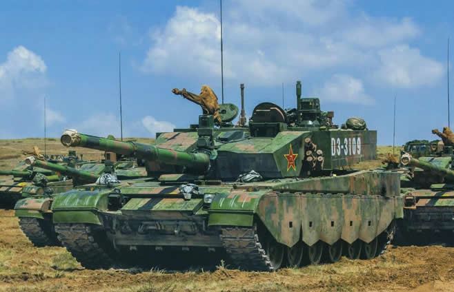 组图：99大改坦克有望现身“抗战阅兵式”