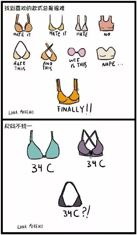 只有女生才懂的小秘密:关于bra的小事