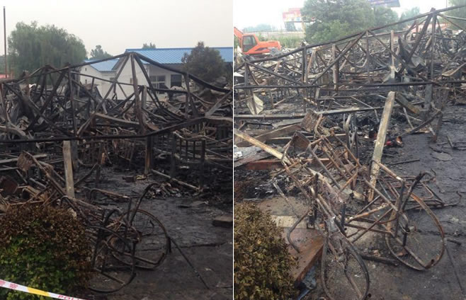 河南鲁山县一老年公寓发生火灾 已致38人遇难