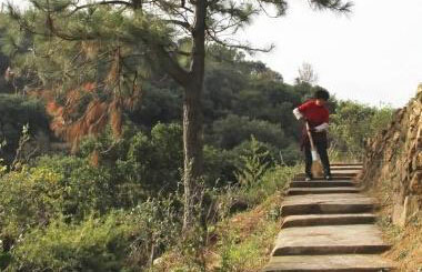 老两口义务清扫游步道4年 累计可绕地球半圈
