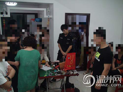 赌场与龙港警方玩起“躲猫猫” 涉赌40人终落网