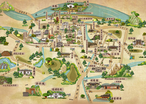 跟着温州博物馆 一起来手绘温州遗迹地图吧!