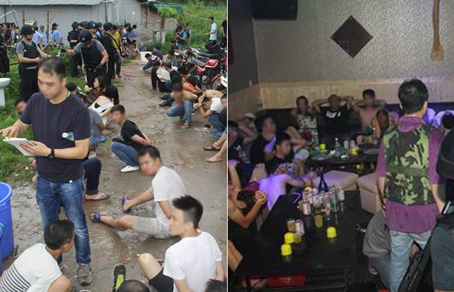 广州八百警力抓捕黑帮 摧毁吸毒“嗨场”