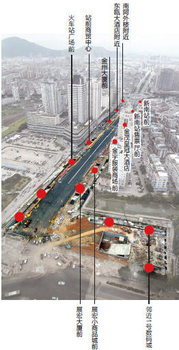 温州大道新南站段明日恢复通车