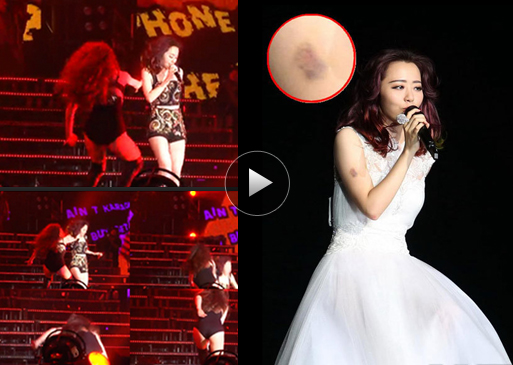 【093壹周视界】张靓颖坠台 明星演出事故不断