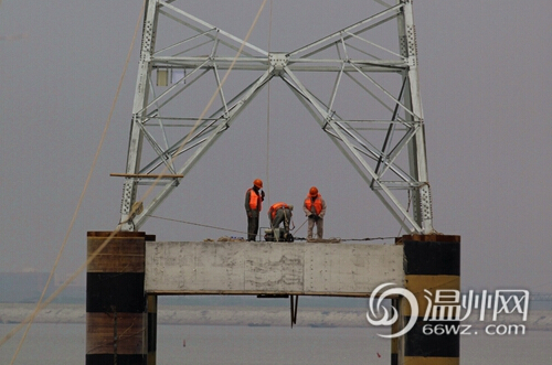 洞头海缆瓯飞一期围垦段改线工程全面开展