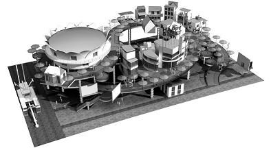 世博荷兰馆颠覆展馆概念 400米快乐街待体验_