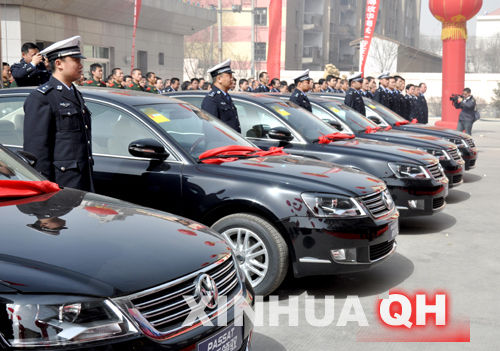 北京市公安局向青海省公安厅援赠200多万元警