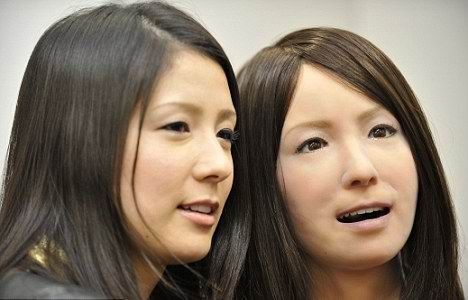 日本美女<em>机器人</em>以假乱真