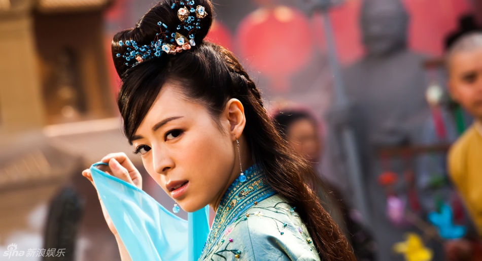 《唐伯虎点秋香2》张静初打女造型曝光(图)_唐