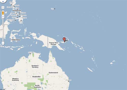 巴布亚新几内亚连发6.9级及6.8级两次地震(图